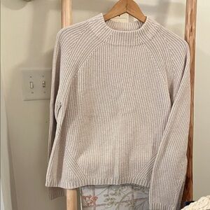 Pendleton  95% cotton 5% cashmere Women's Cream Sweater